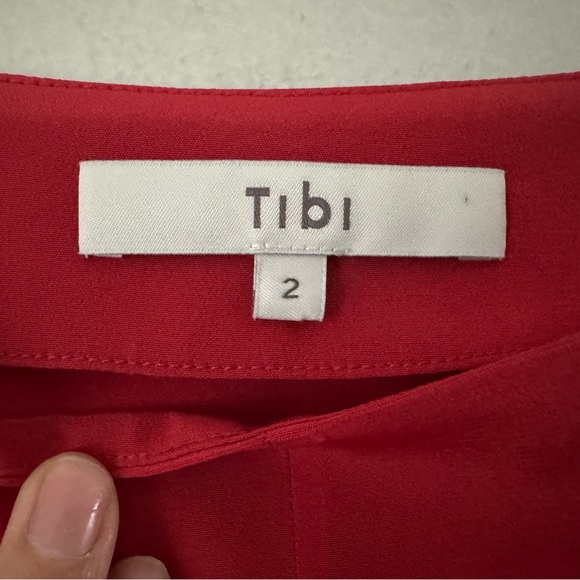 Tibi Silk Ruffled Skirt 2 - Picture 3 of 7